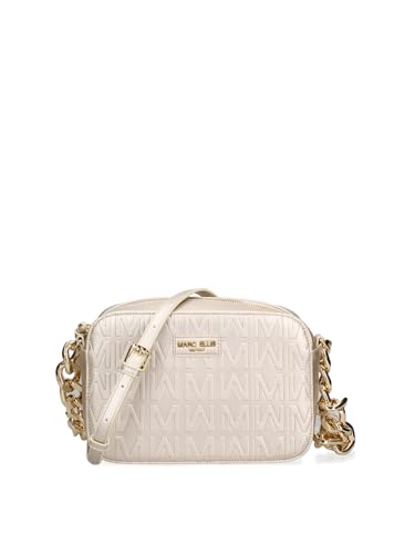 Marc Ellis New York Damen Schultertasche Textile Polyurethan 25x17x9 cm, Gold und Gold, Einheitsgröße von Marc Ellis New York