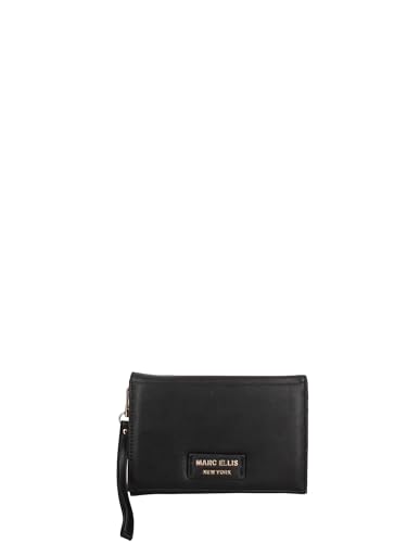 Damen Clutch Rubber 100% Rubber 11x22x6.5 cm MILA CLUTCH_-PARENT, Schwarz von MARC ELLIS