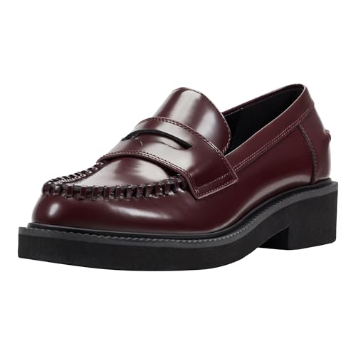Marc Fisher LTD Damen Dagman Loafer, Dunkelrotes Leder 600, 38 EU Marc Fisher LTD Damen Dagman Loafer, Dunkelrotes Leder 600, 38 EU von Marc Fisher LTD