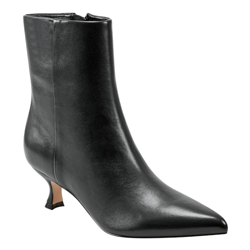 Marc Fisher LTD Damen Iggy Stiefelette, Schwarzes Leder 001, 37 EU von Marc Fisher LTD