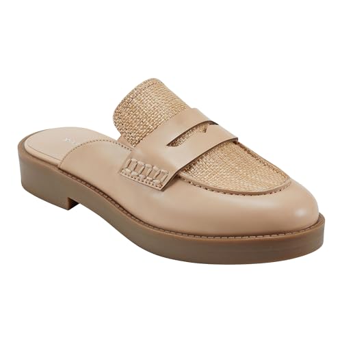 Marc Fisher Damen Burlesk Slipper, beige 101, 42 EU von Marc Fisher