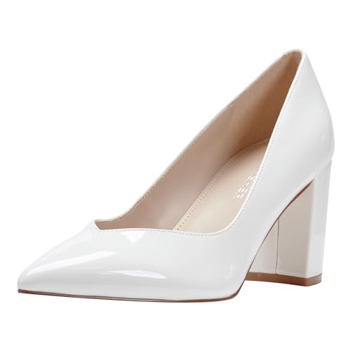 Marc Fisher Frauen Spitzenschuhe Klassische Pumps Weiss Groesse 7 US /38 EU von Marc Fisher