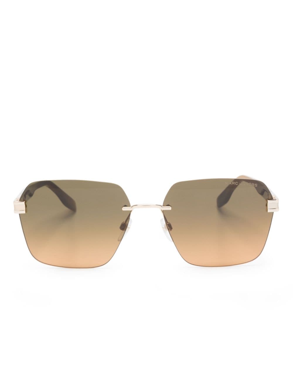 Marc Jacobs Eyewear 713/S Sonnenbrille mit geometrischem Gestell - Braun von Marc Jacobs Eyewear