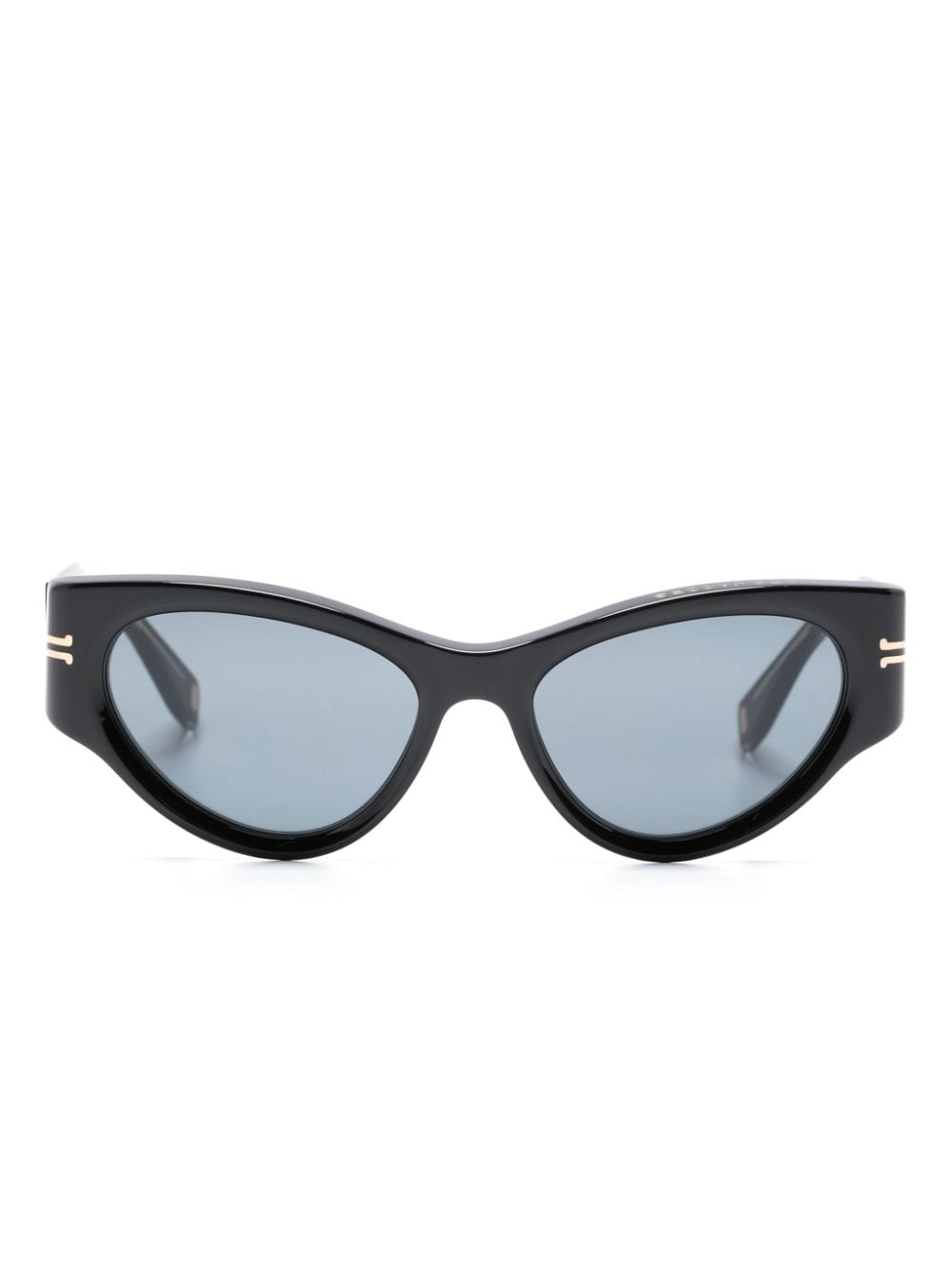 Marc Jacobs Eyewear Cat-Eye-Sonnenbrille mit Logo-Gravur - Schwarz von Marc Jacobs Eyewear