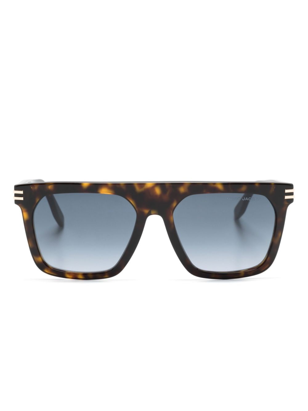 Marc Jacobs Eyewear Eckige Sonnenbrille in Schildpattoptik - Braun von Marc Jacobs Eyewear