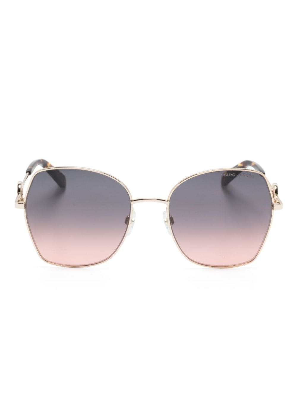 Marc Jacobs Eyewear Geometrische Sonnenbrille mit Farbverlauf - Braun von Marc Jacobs Eyewear