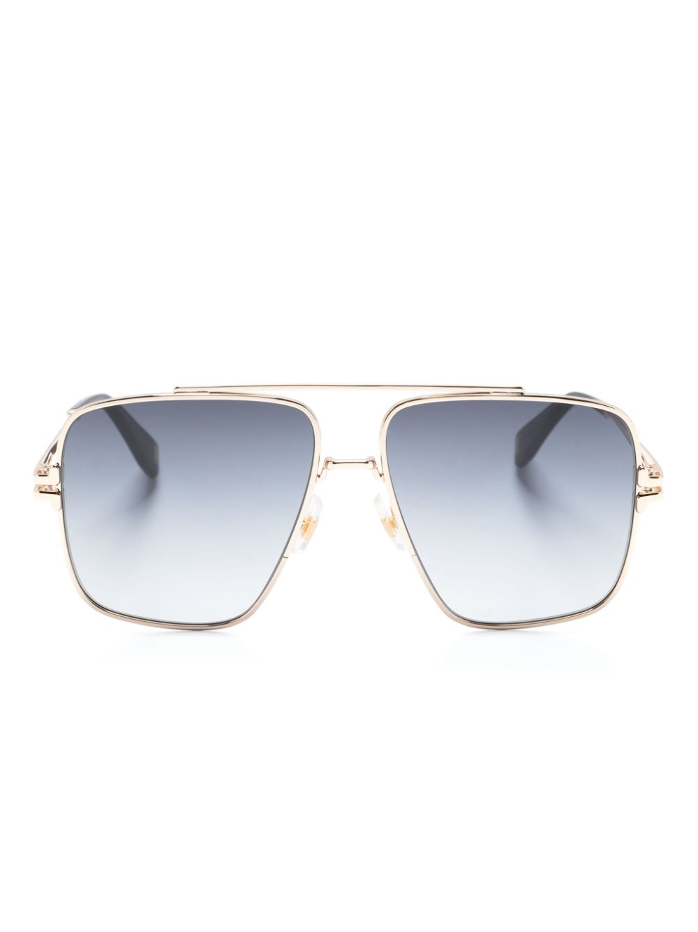 Marc Jacobs Eyewear Pilotenbrille mit Logo-Gravur - Schwarz von Marc Jacobs Eyewear