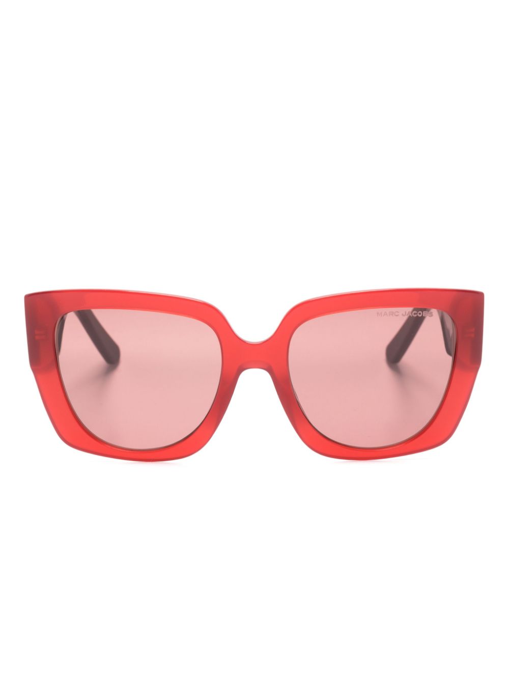 Marc Jacobs Eyewear Sonnenbrille im Oversized-Look - Rot von Marc Jacobs Eyewear