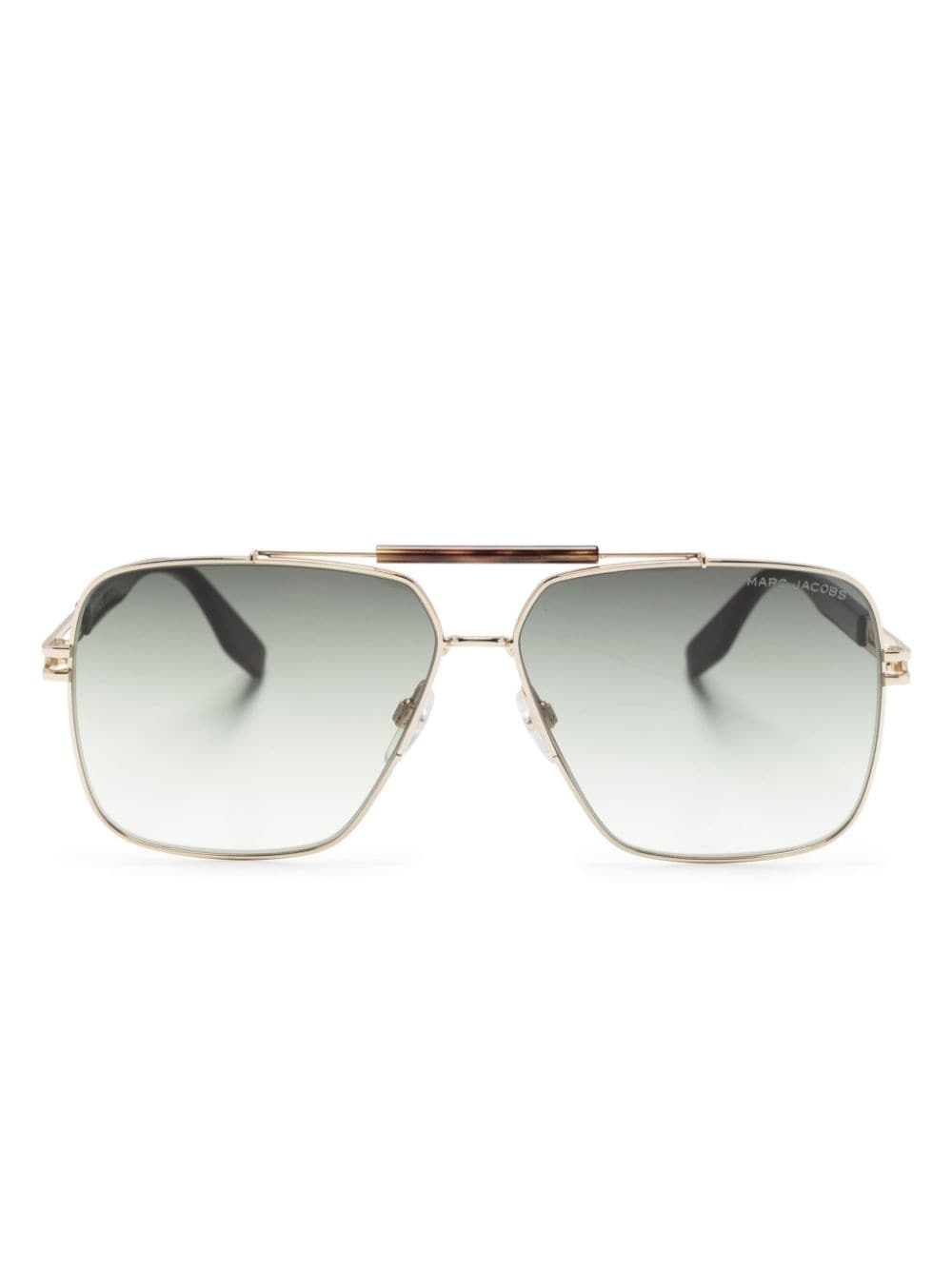 Marc Jacobs Eyewear Pilotenbrille mit Schildpatt-Detail - Braun von Marc Jacobs Eyewear