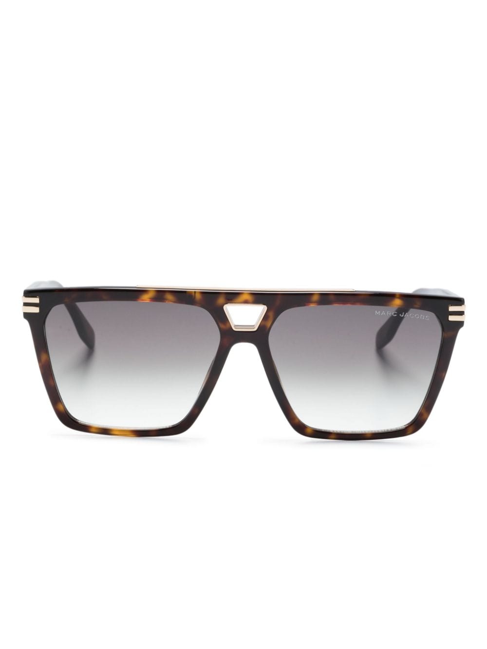 Marc Jacobs Eyewear Pilotenbrille in Schildpattoptik - Braun von Marc Jacobs Eyewear