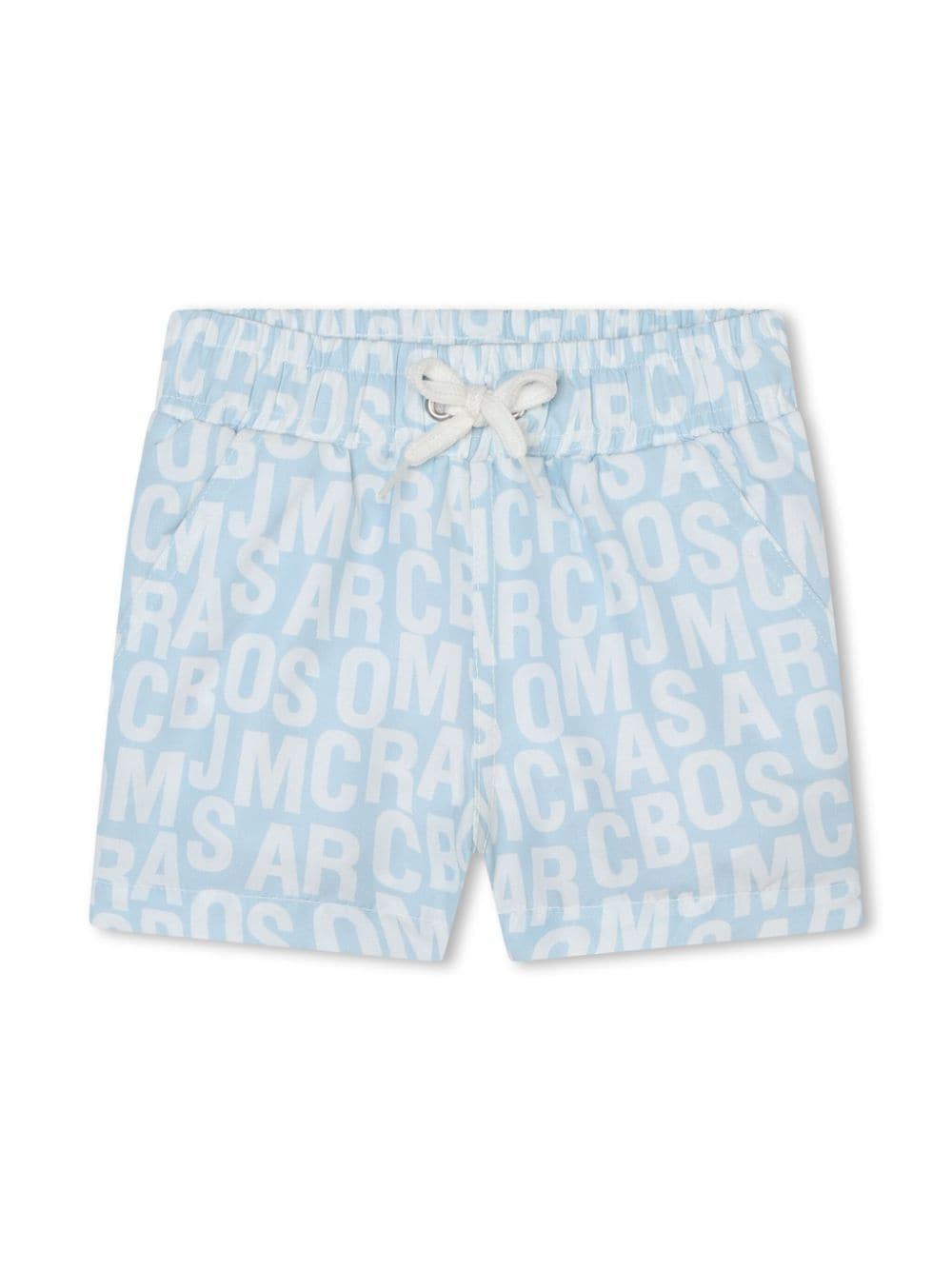 Marc Jacobs Kids Badeshorts mit Logo-Print - Blau von Marc Jacobs Kids