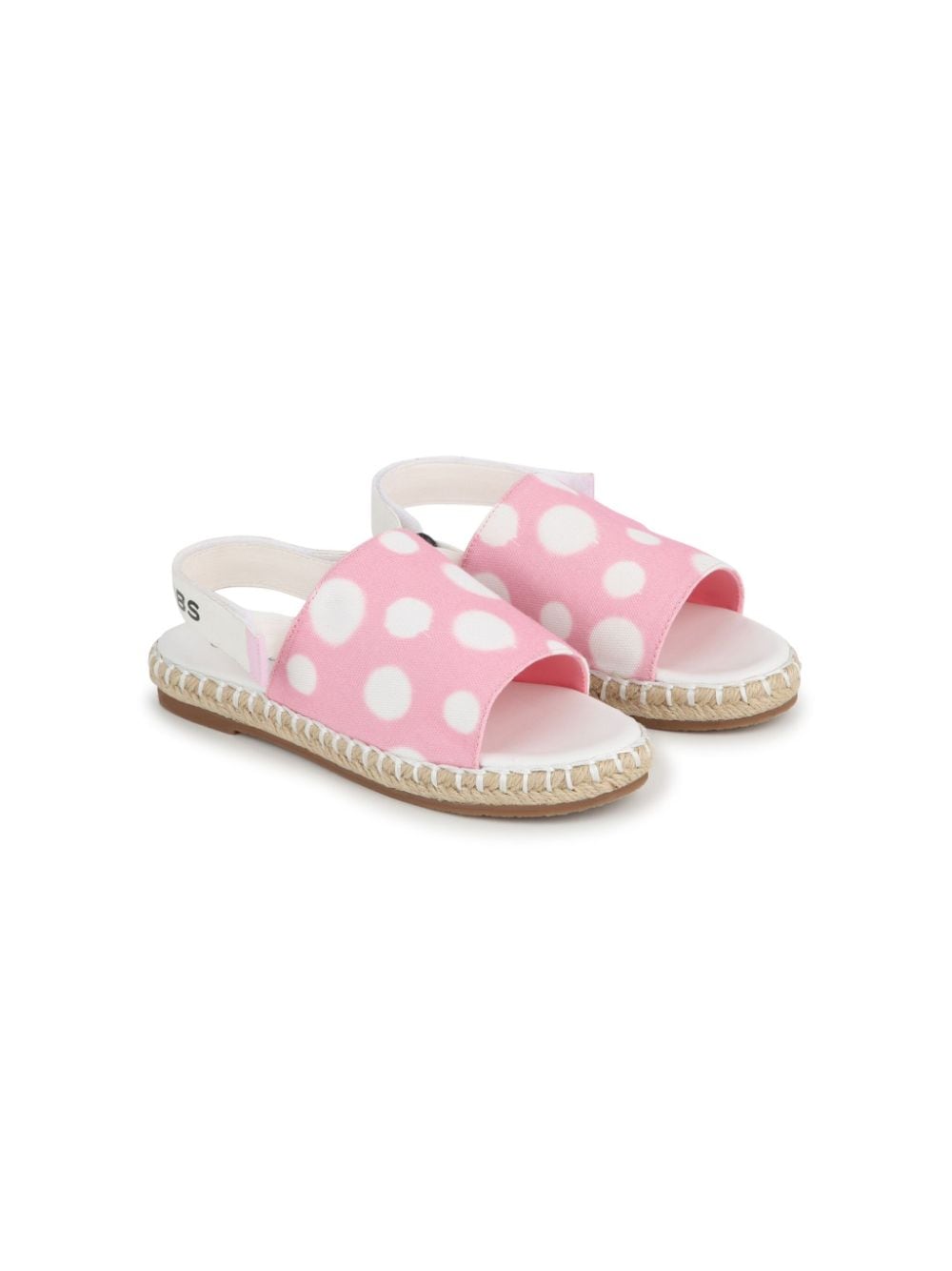 Marc Jacobs Kids Canvas-Sandalen mit Polka Dots - Rosa von Marc Jacobs Kids