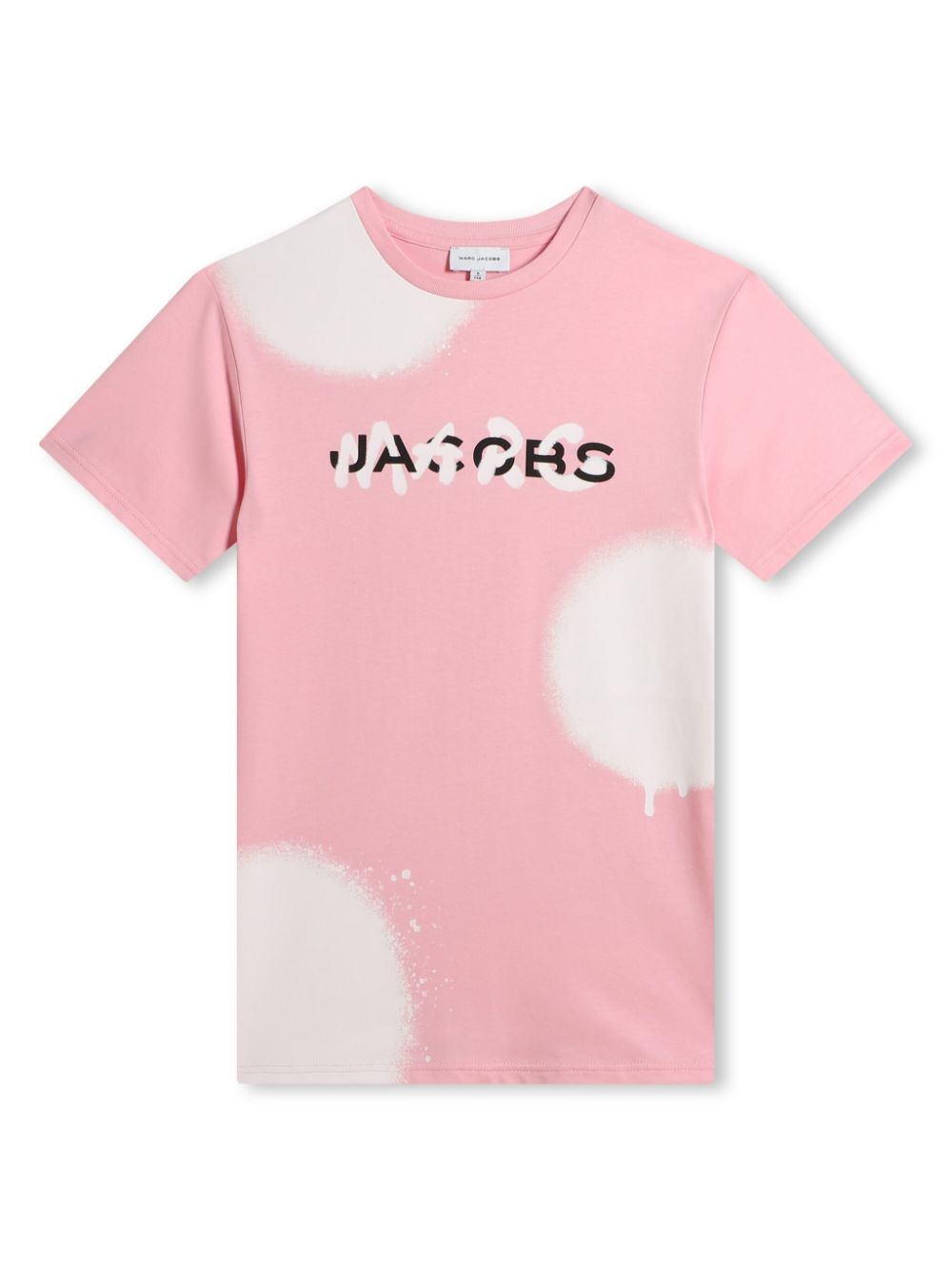 Marc Jacobs Kids Kleid aus Bio-Baumwolle mit Spray Spots-Print - Rosa von Marc Jacobs Kids