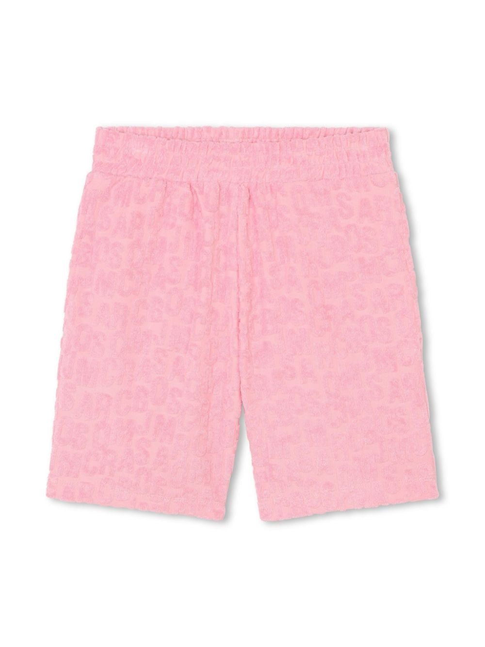 Marc Jacobs Kids Shorts in Devoré-Optik mit elastischem Bund - Rosa von Marc Jacobs Kids