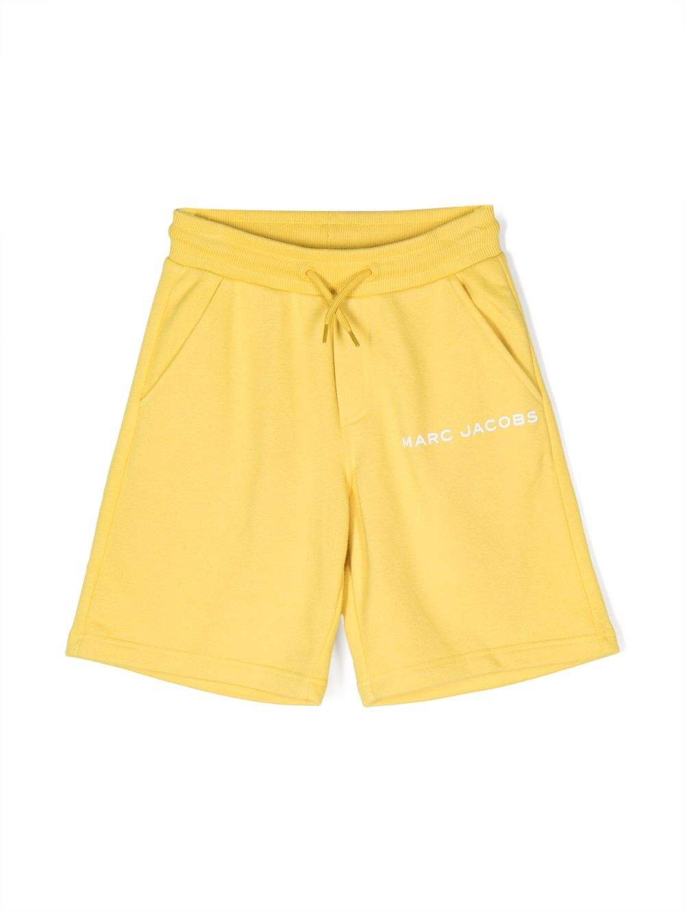 Marc Jacobs Kids Shorts mit Logo-Print - Gelb von Marc Jacobs Kids