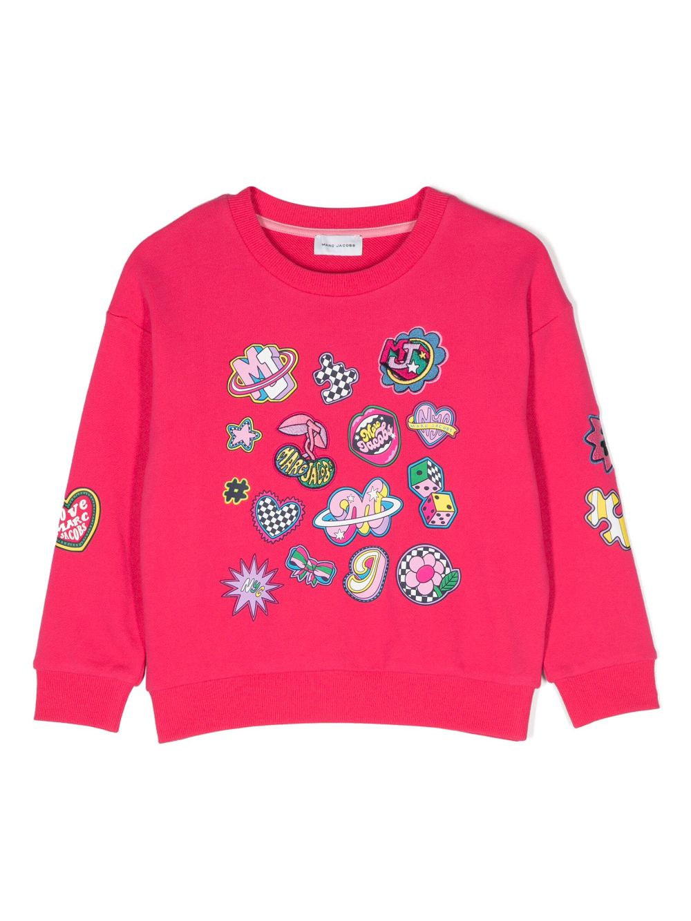 Marc Jacobs Kids Sweatshirt mit Stickerei - Rosa von Marc Jacobs Kids