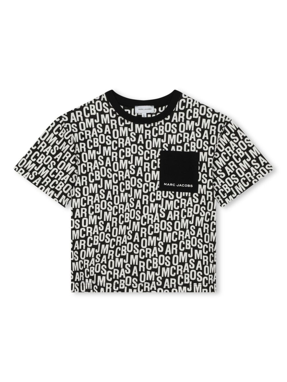 Marc Jacobs Kids T-Shirt mit Logo-Print - Schwarz von Marc Jacobs Kids