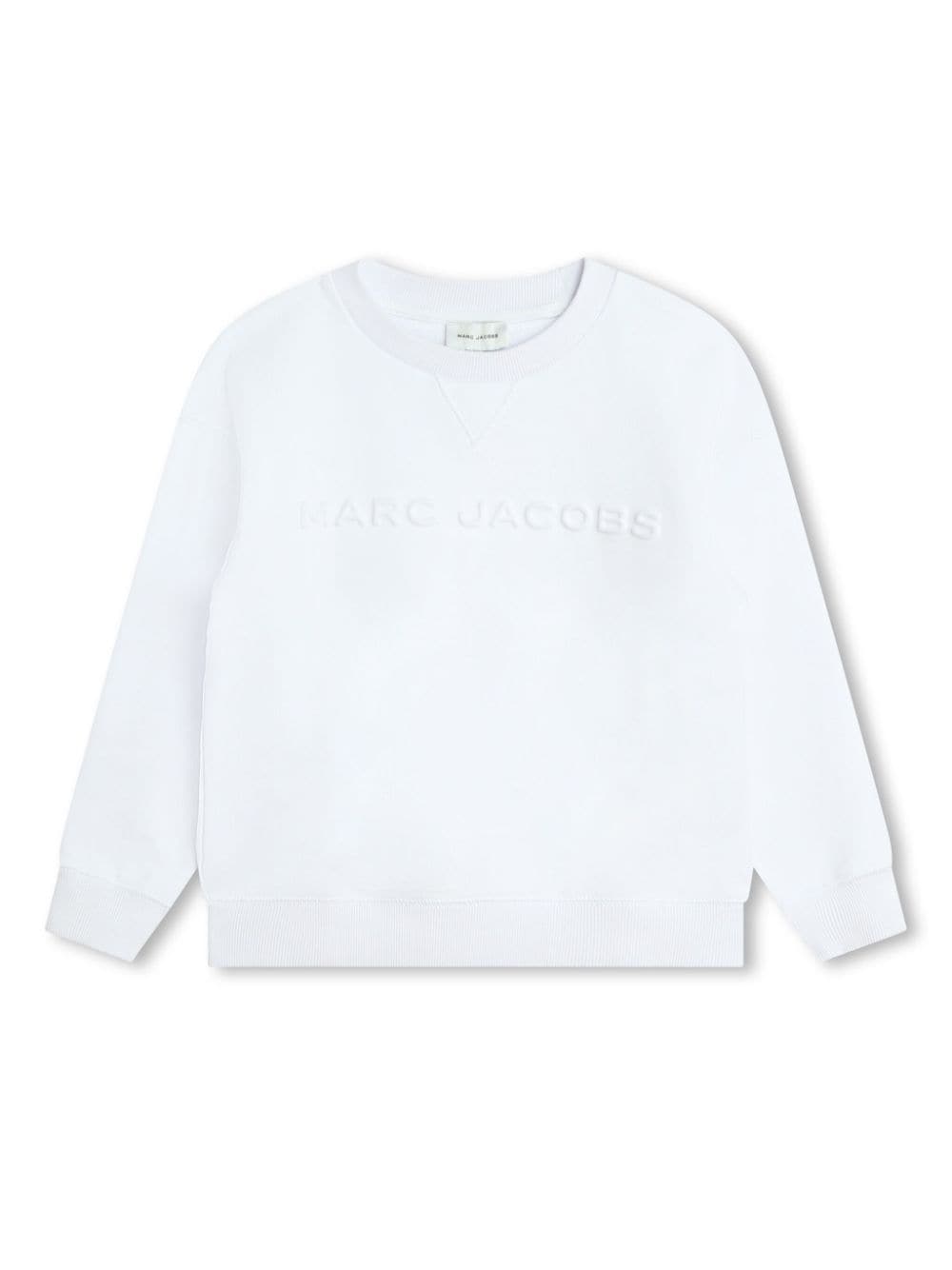 Marc Jacobs Kids Sweatshirt mit Logo-Prägung - Weiß von Marc Jacobs Kids