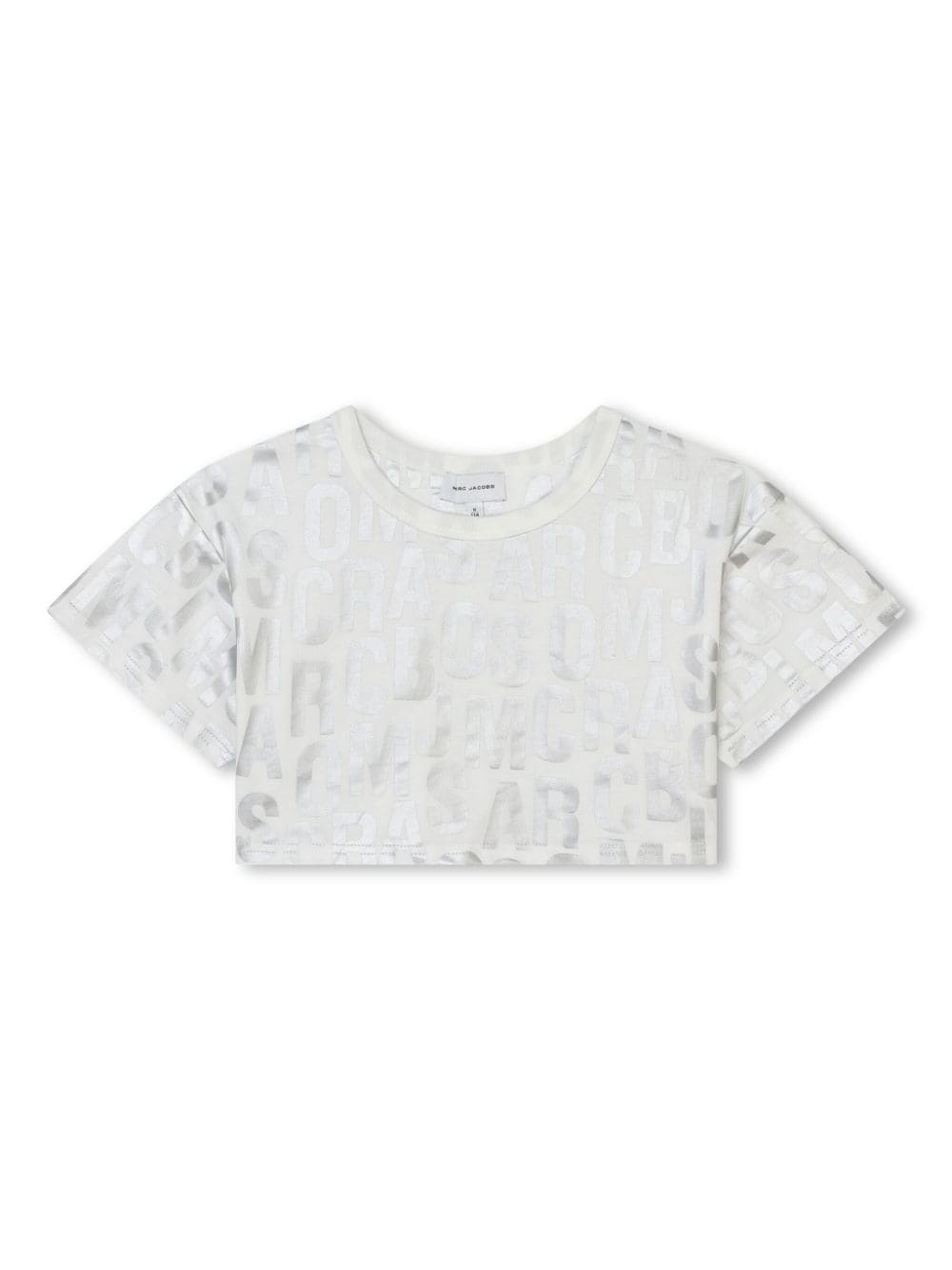 Marc Jacobs Kids Cropped-T-Shirt mit Logo-Print - Nude von Marc Jacobs Kids