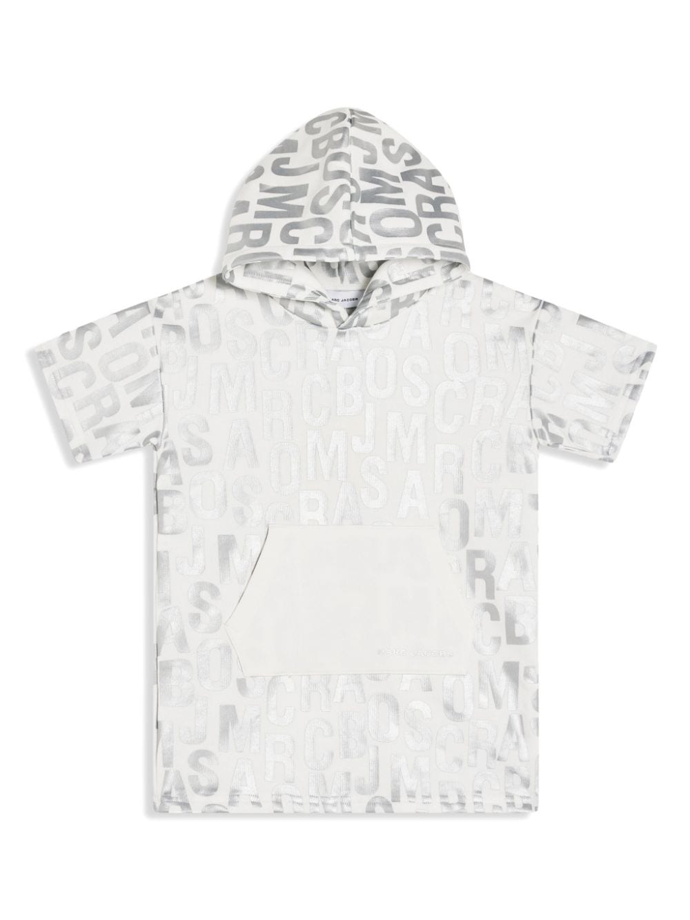 Marc Jacobs Kids T-Shirt mit Metallic-Logo - Nude von Marc Jacobs Kids