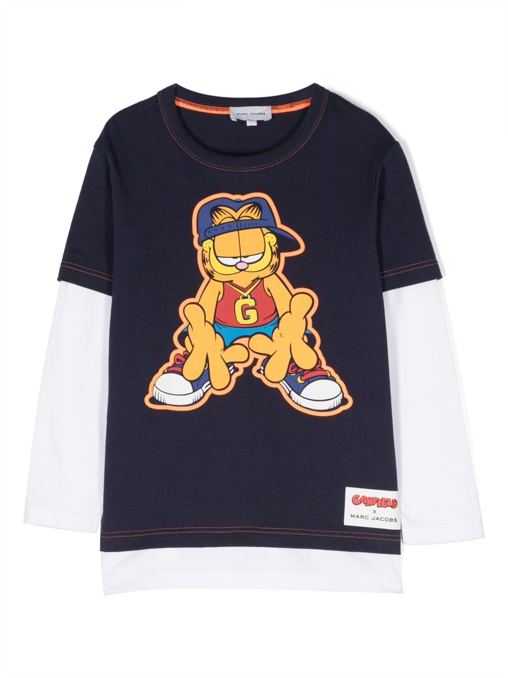 Marc Jacobs Kids x Garfield Langarmshirt - Blau von Marc Jacobs Kids