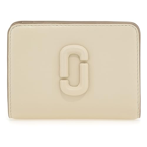 MARC JACOBS Damen The Mini COMPACT Wallet, Cloud White von MARC JACOBS