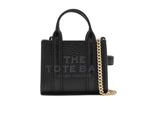 MARC JACOBS Damen The Nano Tote Crossbody Bag, Schwarz von MARC JACOBS