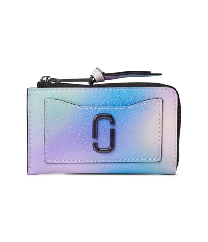 MARC JACOBS Damen The TOP Zip Wallet Bag, Blue Multi von Marc Jacobs