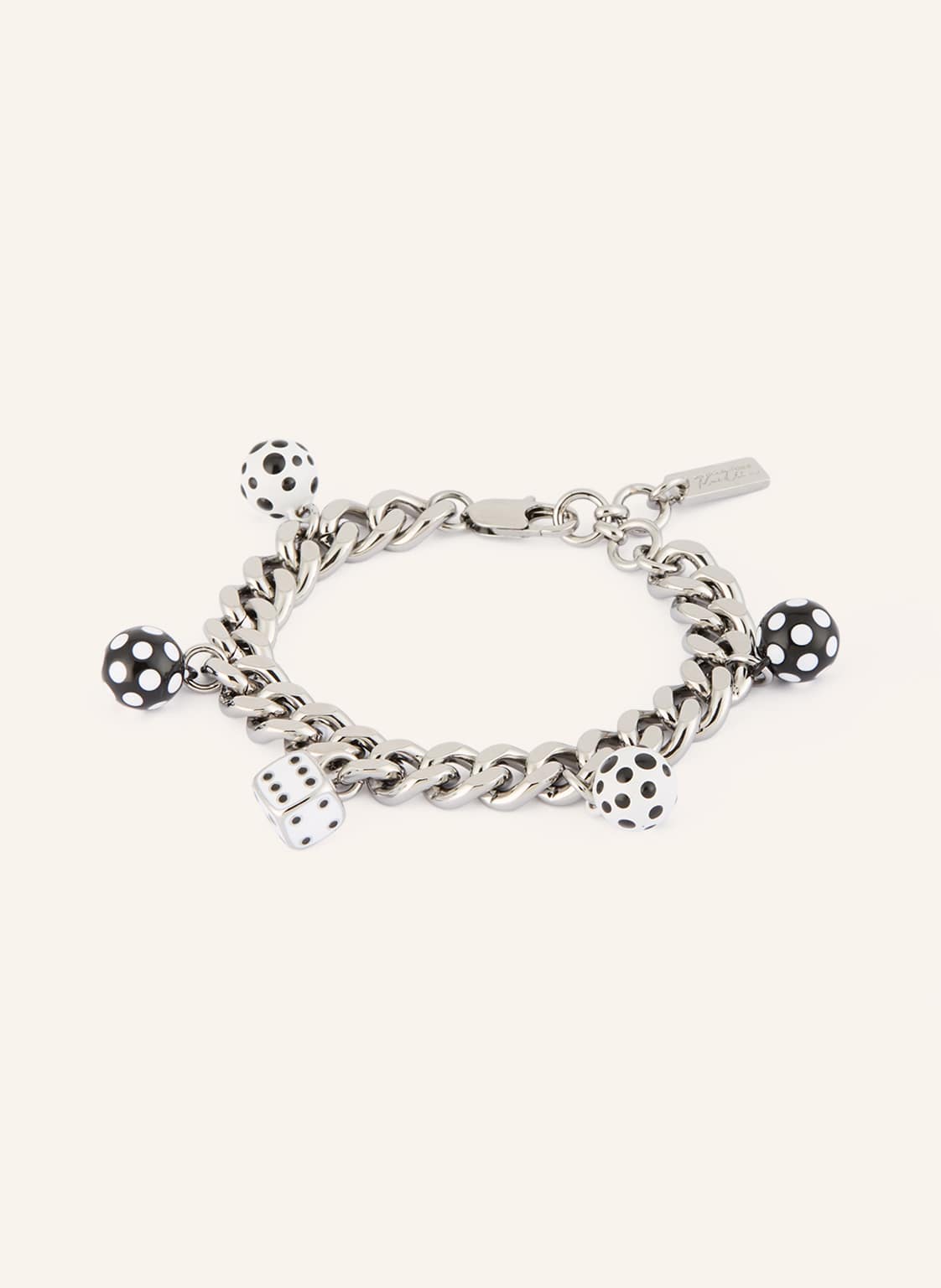 Marc Jacobs Armband Dice Charm silber von Marc Jacobs