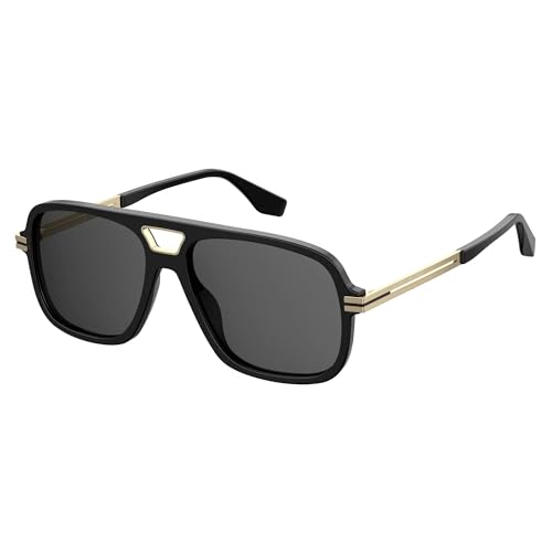 Marc Jacobs Unisex Marc 415/s Sonnenbrille, Black Gold, 56 von Marc Jacobs