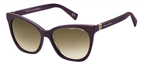 Marc Jacobs Damen Marc 336/S HA Sonnenbrille, violett/braun (Plum/Bw Brown), 54 von Marc Jacobs