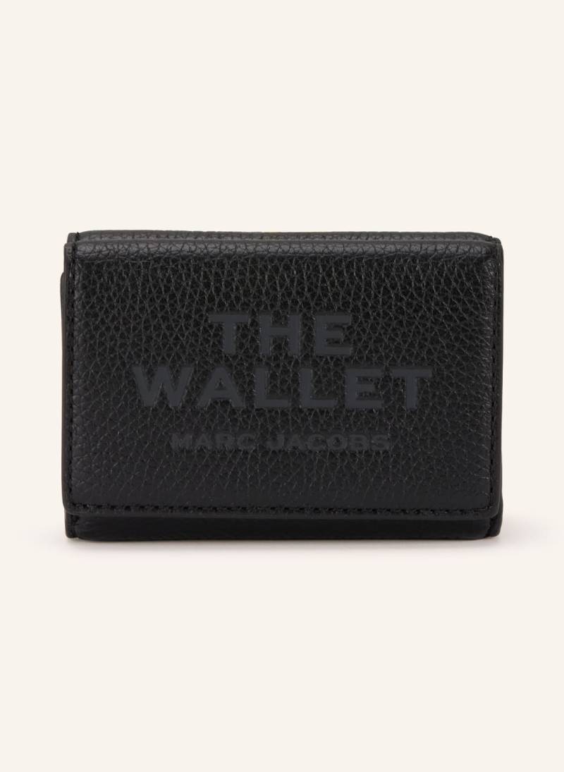 Marc Jacobs Geldbörse The Leaher Trifold Wallet schwarz von Marc Jacobs