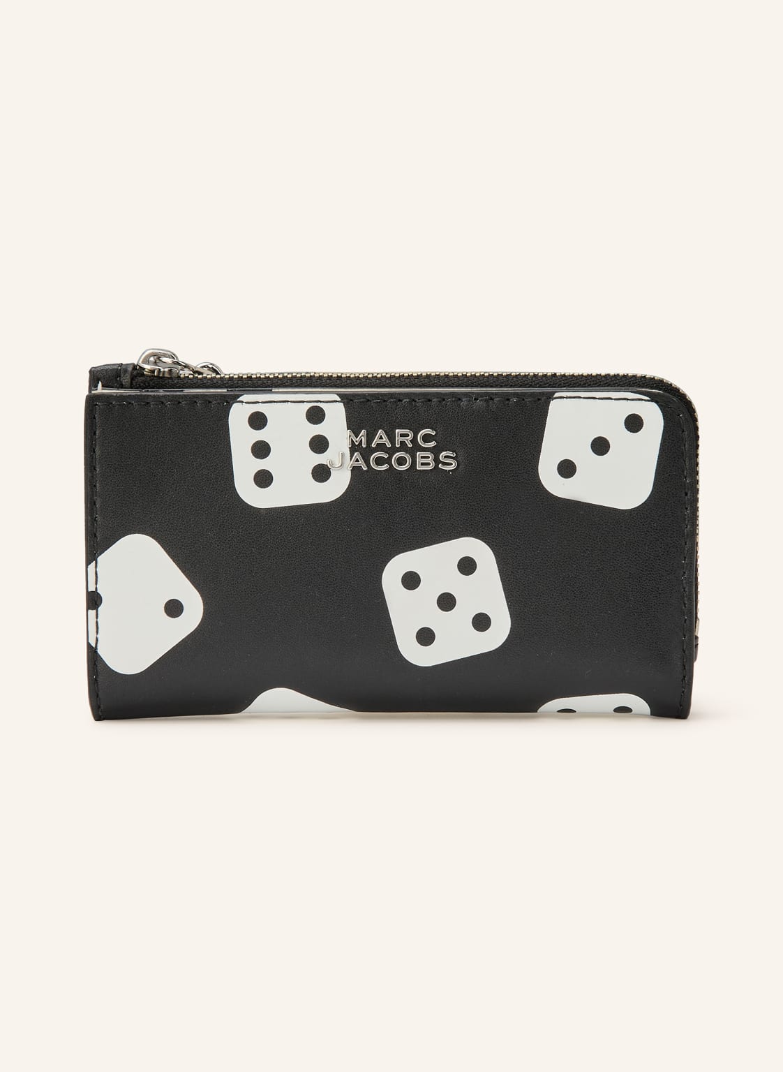 Marc Jacobs Geldbörse The Medium Flat Wallet Dice Mit Münzfach schwarz Marc Jacobs Geldbörse The Medium Flat Wallet Dice Mit Münzfach schwarz von Marc Jacobs