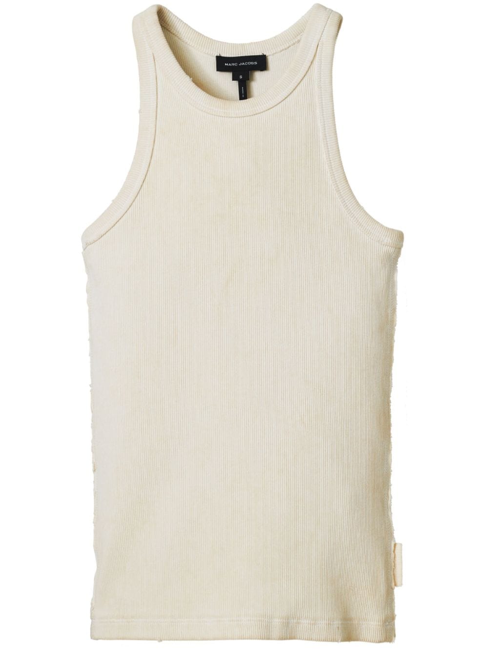 Marc Jacobs Geripptes Tanktop mit Logo-Print - Nude von Marc Jacobs