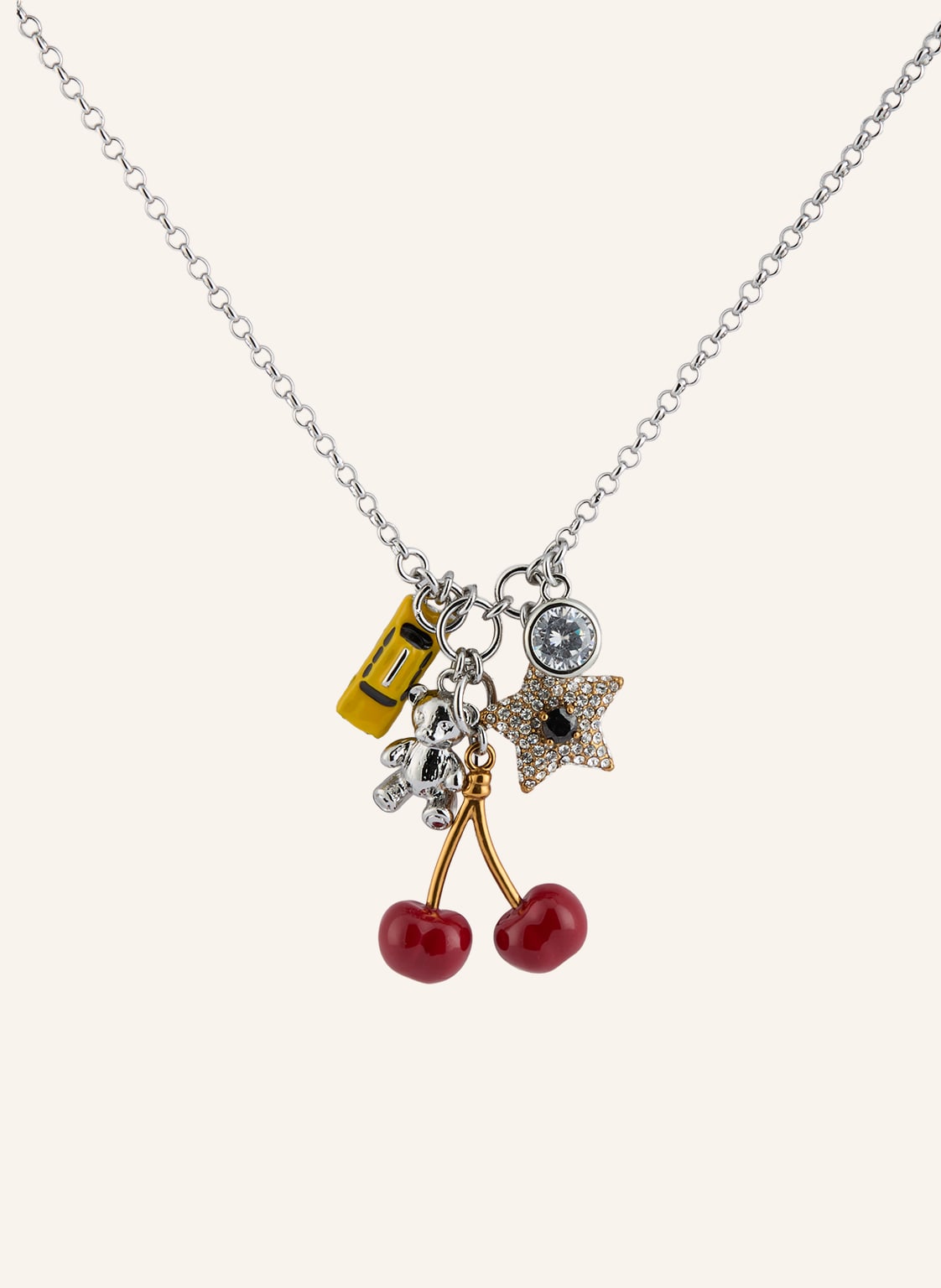 Marc Jacobs Halskette The Trinket Charm Cluster silber von Marc Jacobs