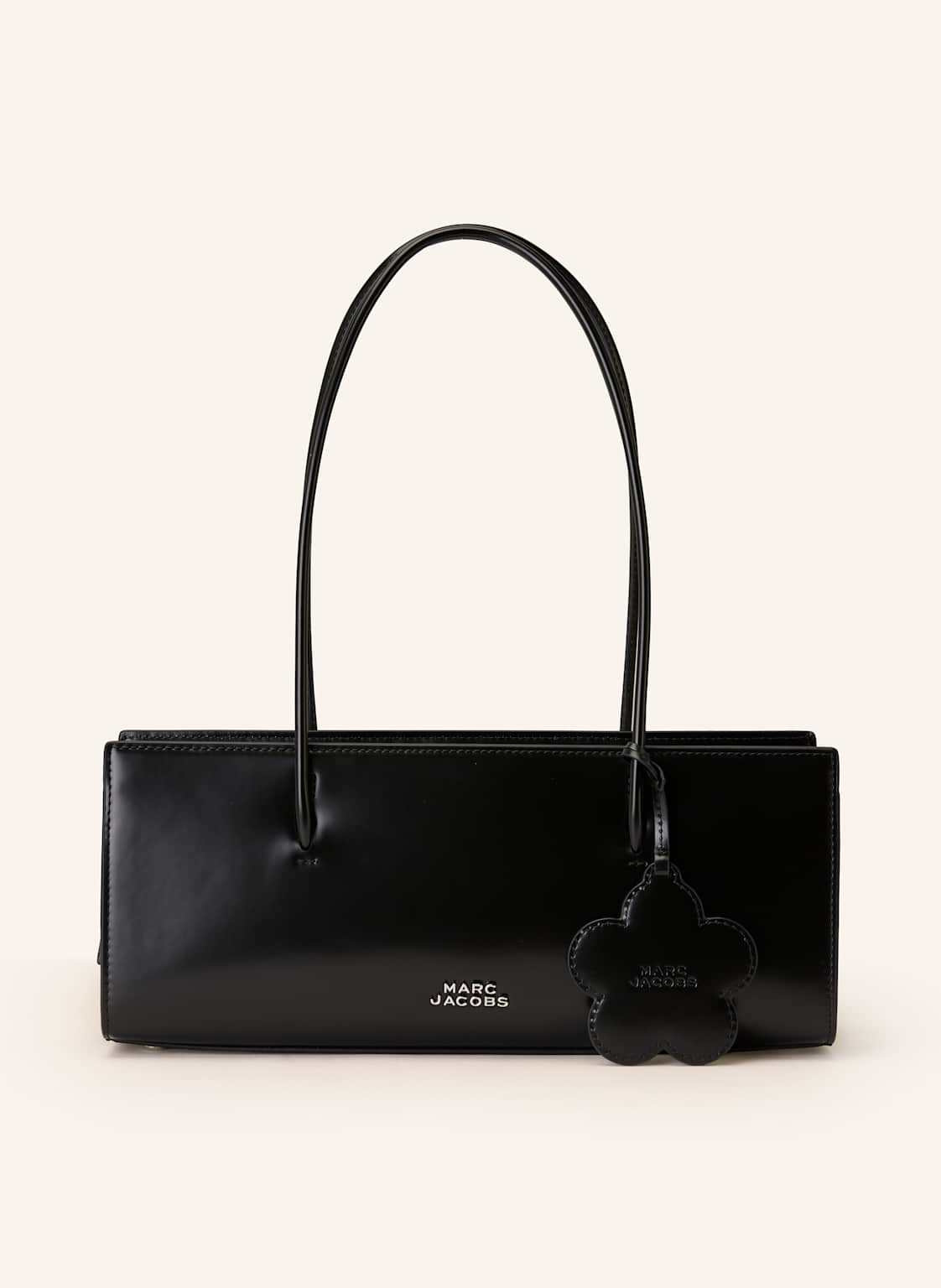Marc Jacobs Handtasche The Glam Mirror Satchel Charm schwarz von Marc Jacobs