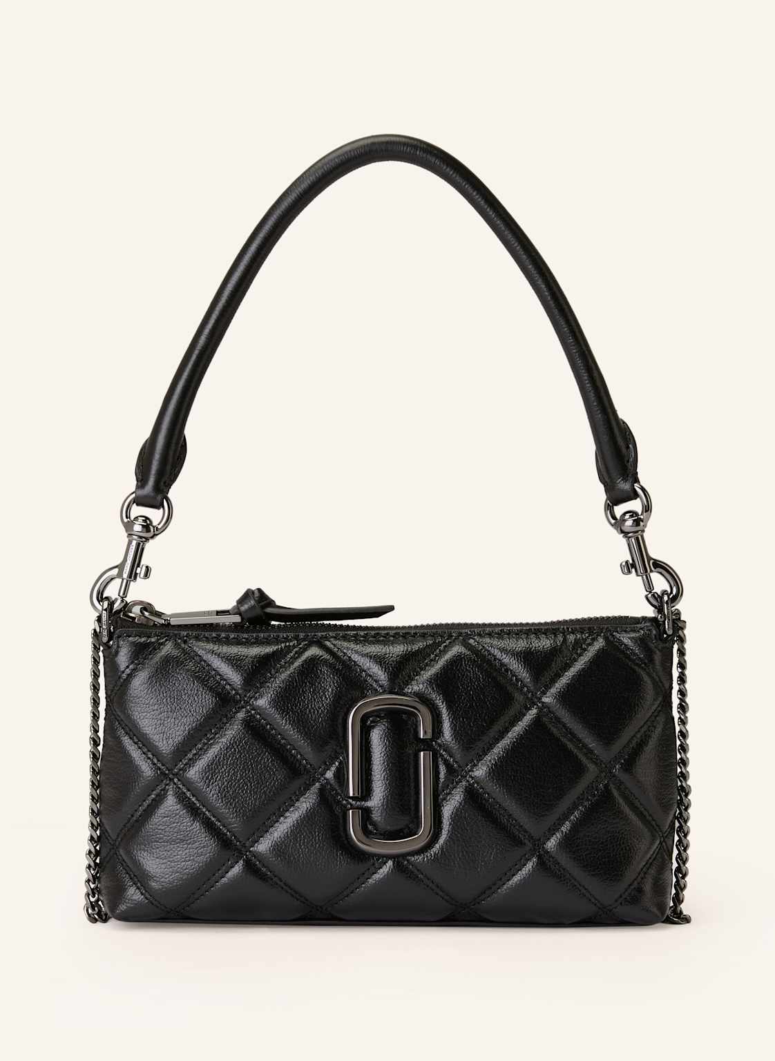 Marc Jacobs Handtasche The Quilted Snapshot schwarz von Marc Jacobs