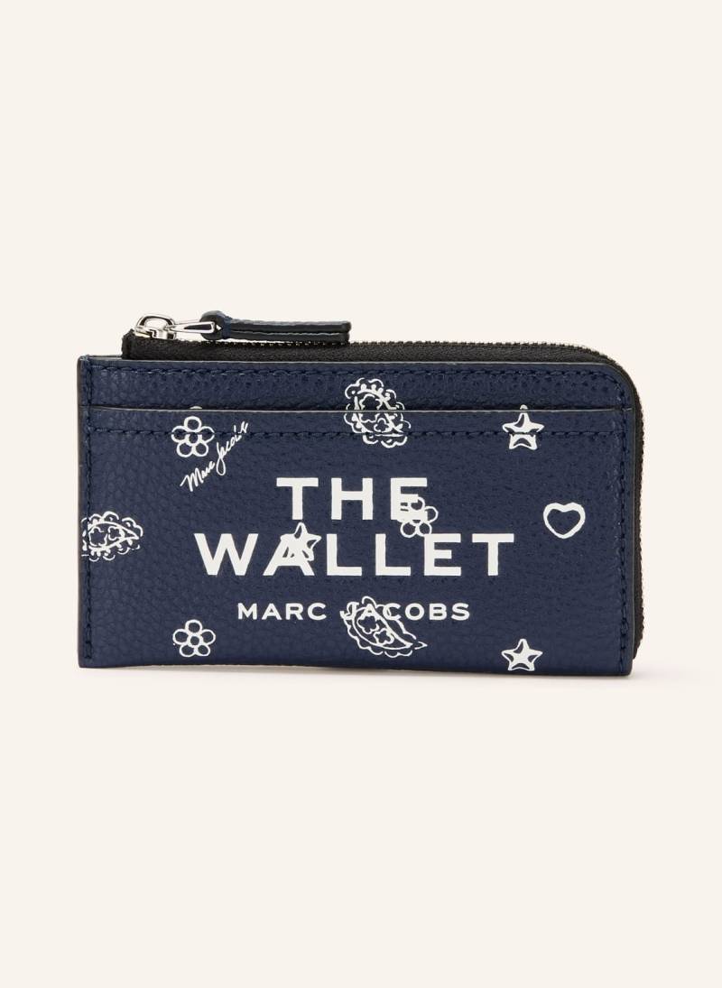 Marc Jacobs Kartenetui Mit Münzfach blau von Marc Jacobs