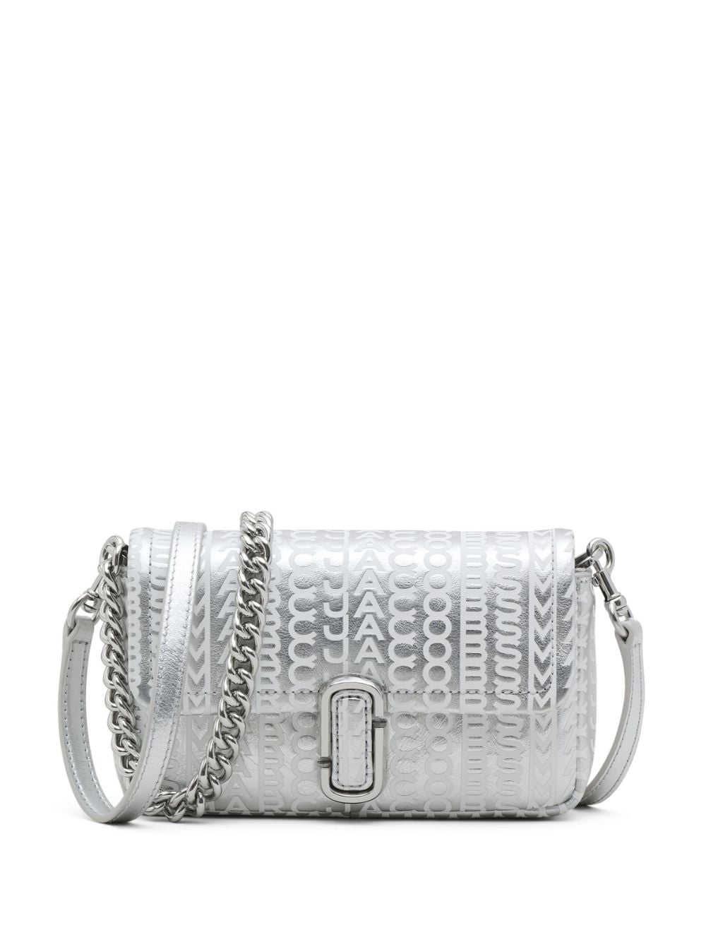 Marc Jacobs Mini J Marc Schultertasche - Silber von Marc Jacobs