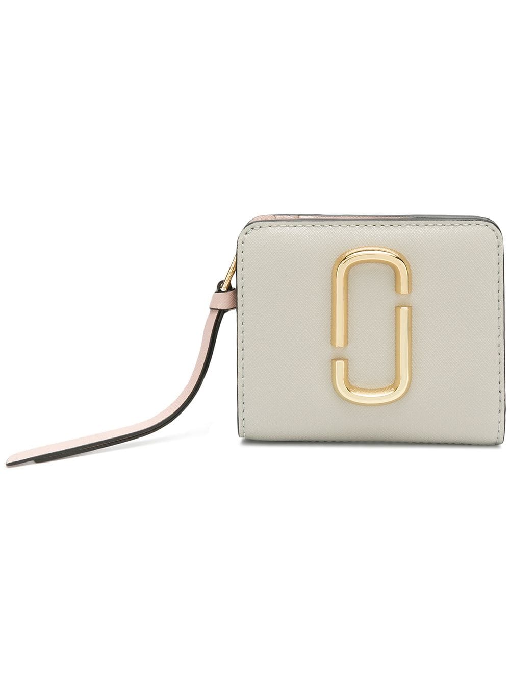 Marc Jacobs Compact Mini-Portemonnaie - Nude von Marc Jacobs