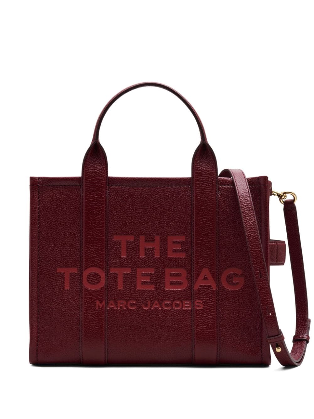 Marc Jacobs Mittelgroßer The Leather Shopper - Rot von Marc Jacobs