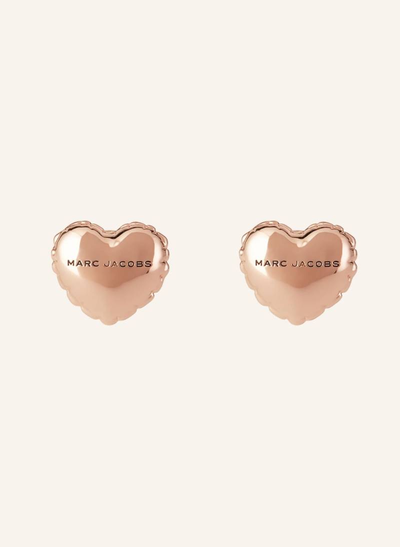 Marc Jacobs Ohrstecker Balloon Heart rosegold von Marc Jacobs