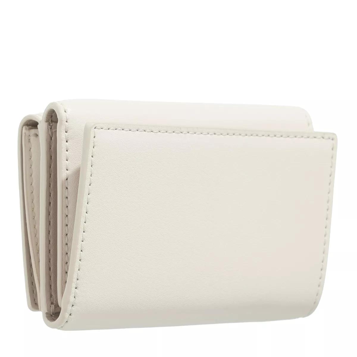 Marc Jacobs Portemonnaie - The J Marc Trifold Wallet - Gr. unisize - in Beige - für Damen von Marc Jacobs