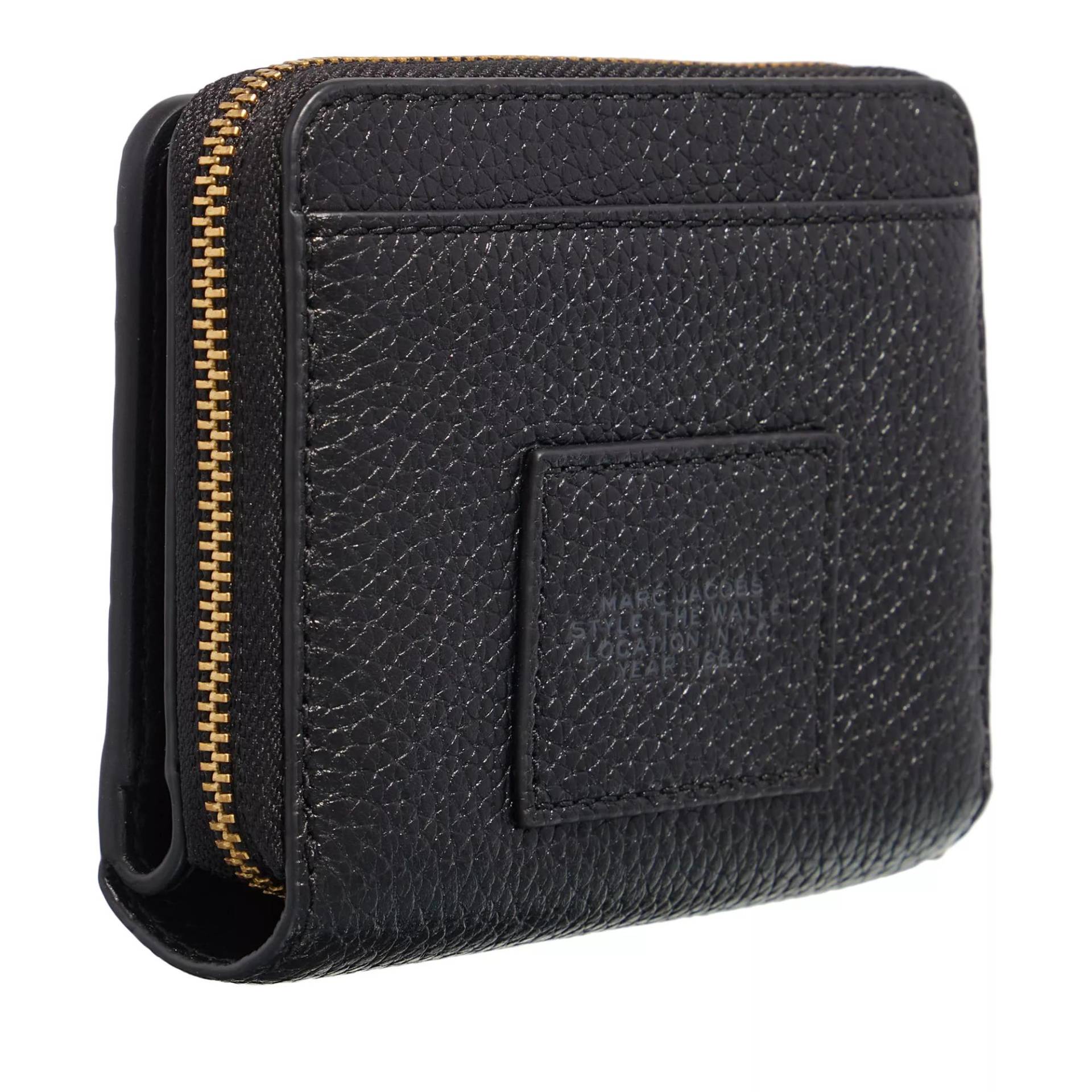 Marc Jacobs Portemonnaie - Zip Around Small Wallet - Gr. unisize - in Schwarz - für Damen von Marc Jacobs