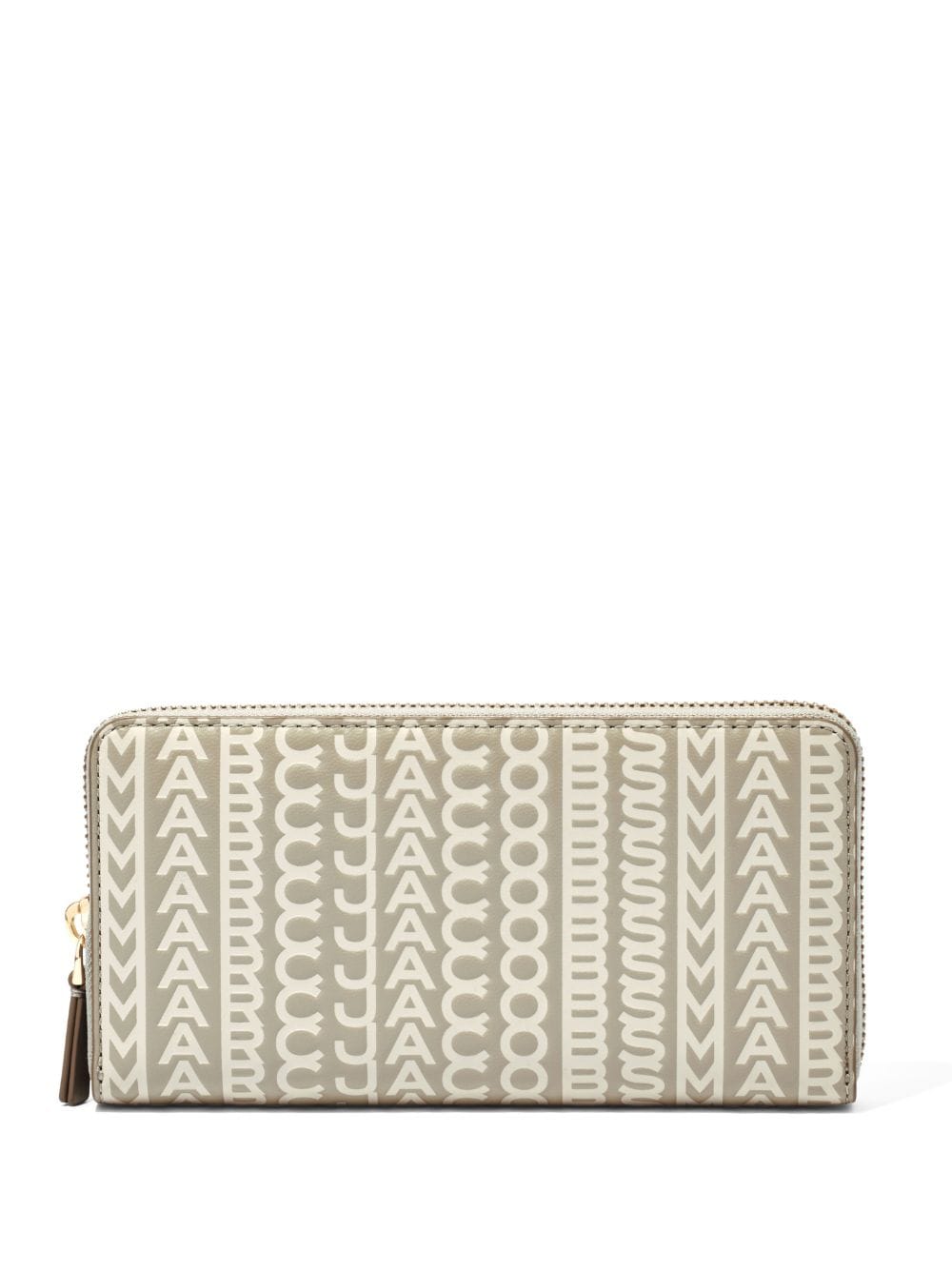 Marc Jacobs Portemonnaie mit Monogramm-Print - Nude von Marc Jacobs