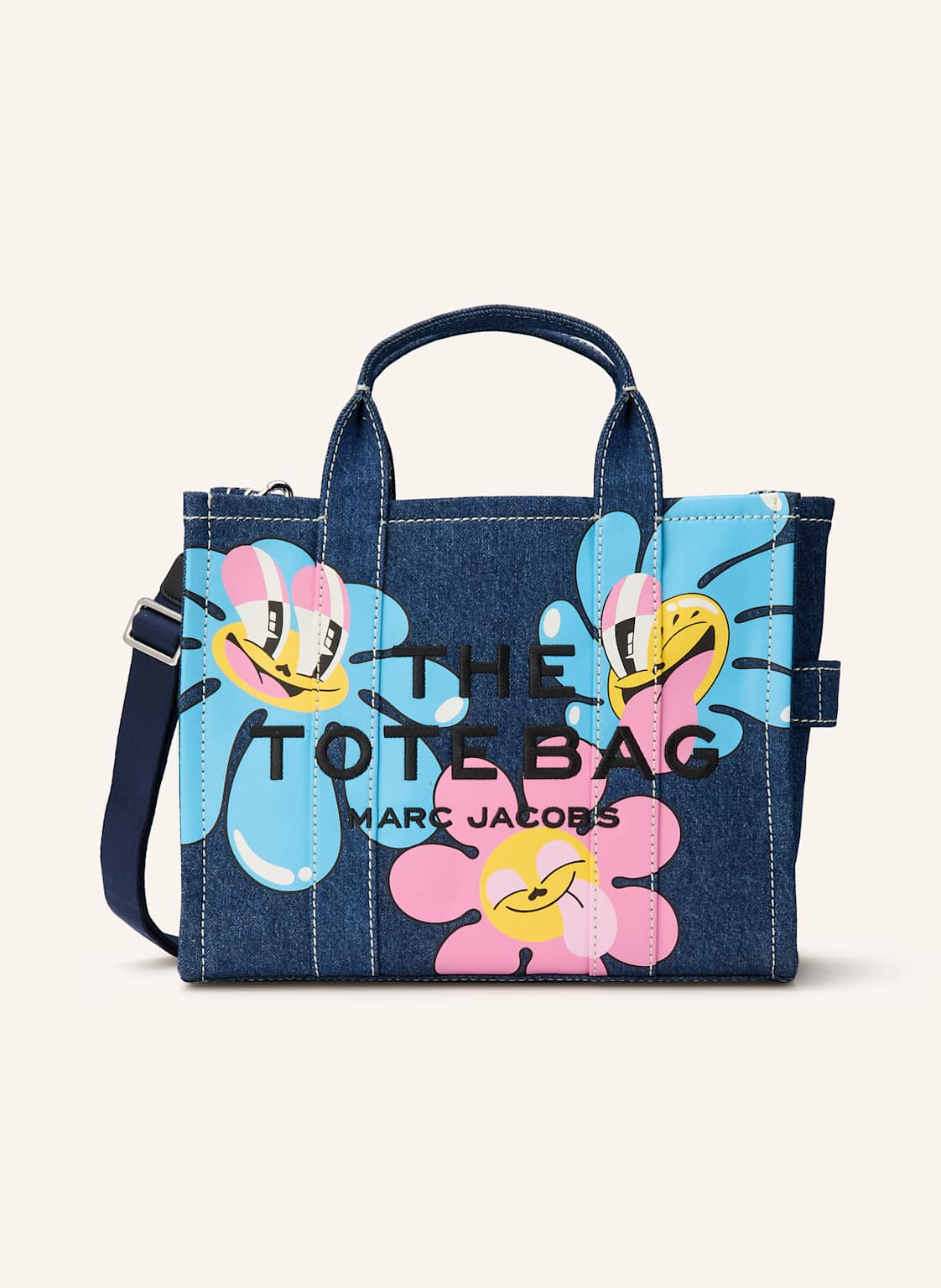 Marc Jacobs Shopper The Medium Tote blau von Marc Jacobs