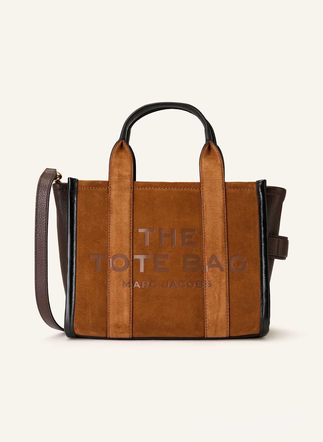 Marc Jacobs Shopper The Suede Small Tote Bag braun von Marc Jacobs