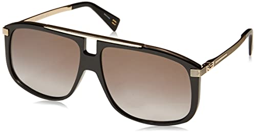 Marc Jacobs Herren Marc 243/S FQ 2M2 60 Sonnenbrille, Schwarz (Black Gold/Gy Grey) von Marc Jacobs