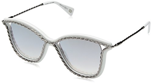 Marc Jacobs Sonnenbrille MARC 160/S Cateye Sonnenbrille 52, Weiß von Marc Jacobs