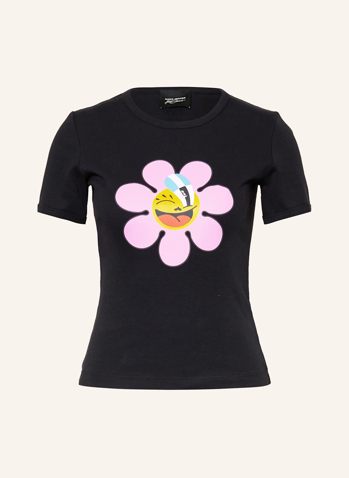 Marc Jacobs T-Shirt Daisy Ringer schwarz von Marc Jacobs
